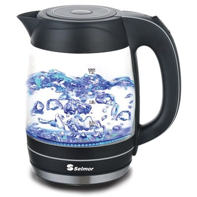 קומקום זכוכית SE923 1.7 ליטר סלמור
