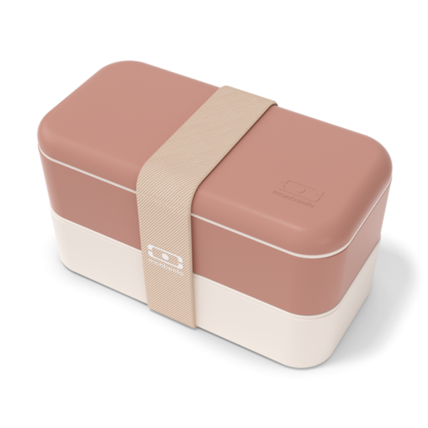 קופסת אוכל ורוד 1 ליטר Monbento I