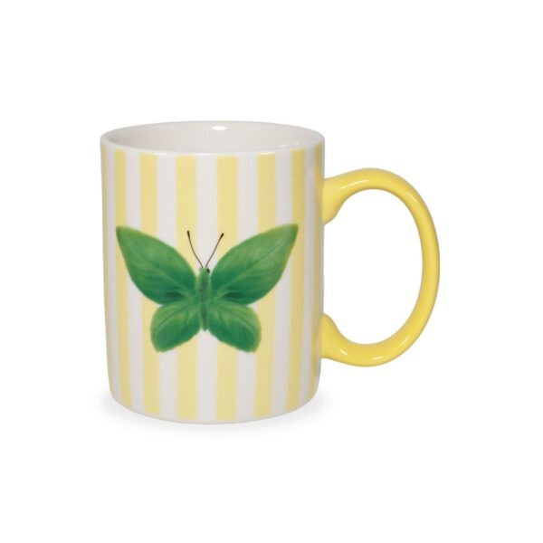 ספל פורצלן Bone China בנפח 330 מ"ל דוגמת פרפר WD lifestyle I